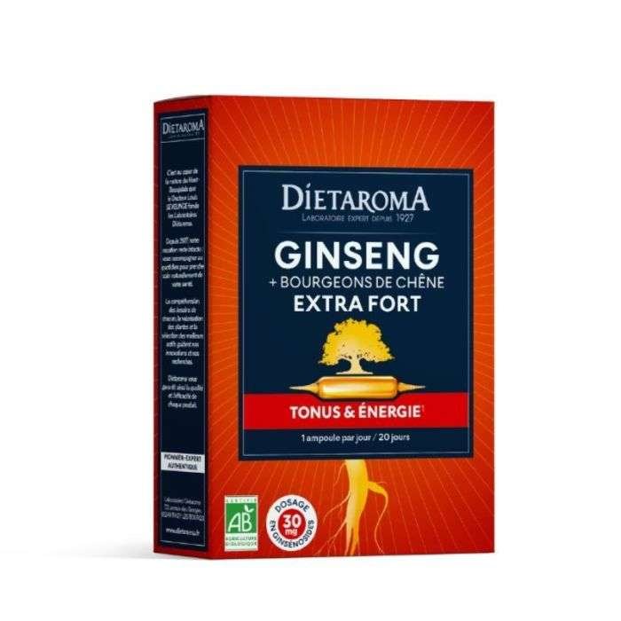 DIETAROMA GINSENG EXTRA FORT BIO 20 AMPOULES