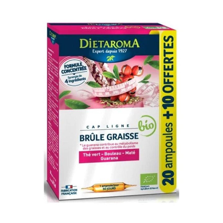 DIETAROMA CAP LIGNE BRULE GRAISSE 30 AMPOULES