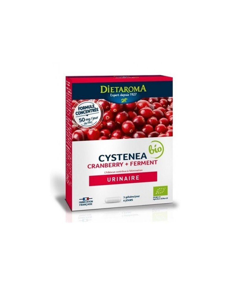 DIETAROMA CYSTENIA CONFORT URINAIRE CRANBERRY+FERMENT 20 GELULES