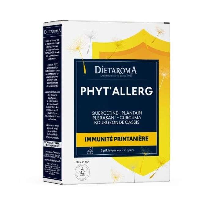 DIETAROMA PHYT'ALLERG SYSTEME IMMUNITAIRE *40 GELULES