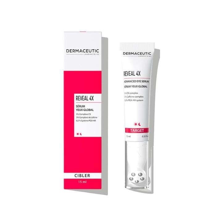 DERMA CEUTIC REVEAL 4X SERUM YEUX GLOBAL CIBLER 15ML