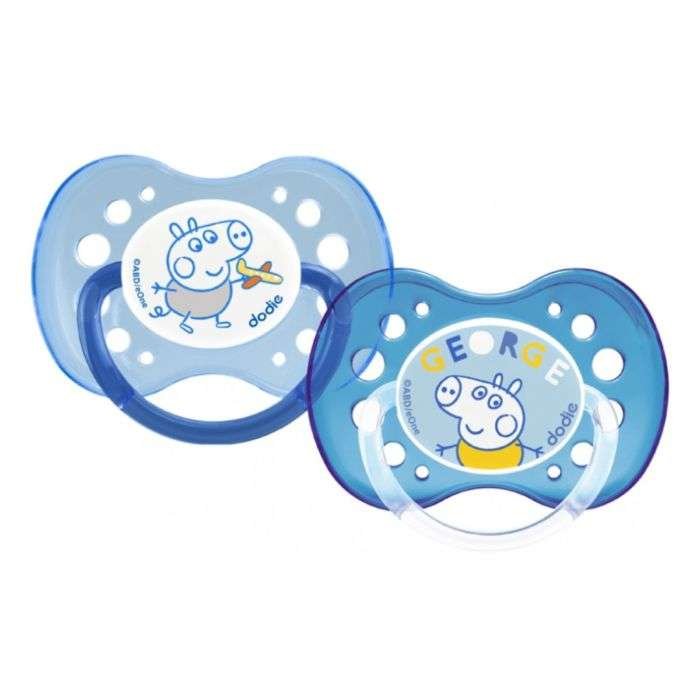 DODIE 2 SUCETTES ANATOMIQUE PEPPA PIG 18M+ NE A80 xxxx