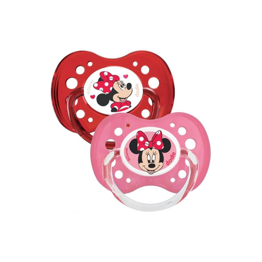DODIE 2 SUCETTES ANATOMIQUES MINNIE 18M+ NE A66