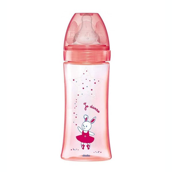 DODIE BIB INITIATION+ ROSE DANSE 6M+ 330ML