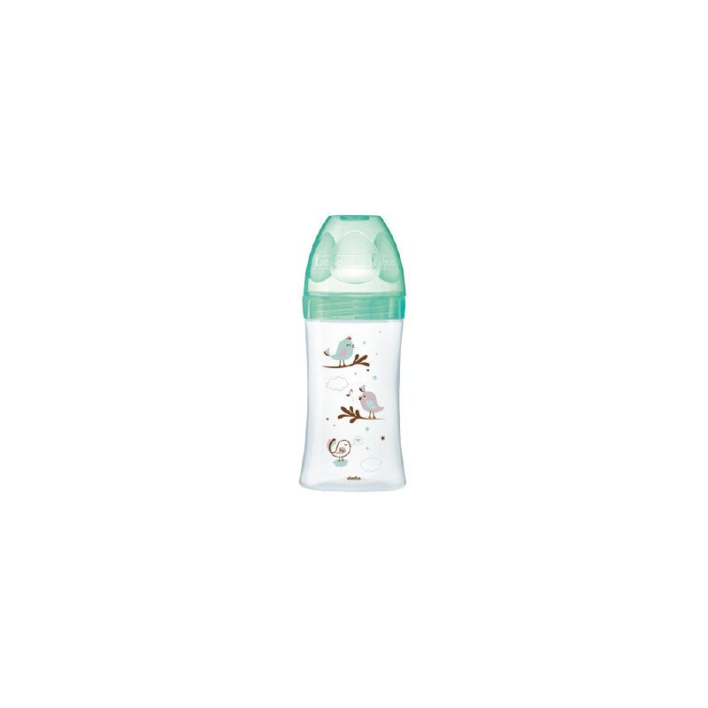 DODIE BIBERON INNIT VERRE 270ML OISEAUX 0-6M