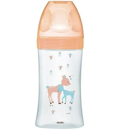 DODIE BIBERON SENSASTION+ VERRE BEIGE BICHE 0-6M 270ML
