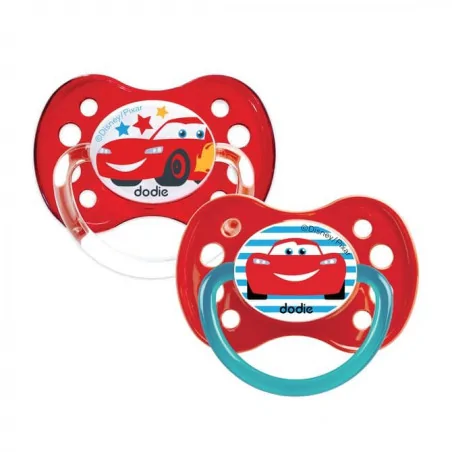 DODIE SUCETTE ANATOMIQUE DUO CARS 6M+ NEA68