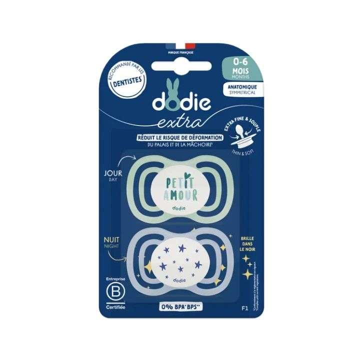 DODIE SUCETTE ANATOMIQUE NUIT 18M+ NE A2