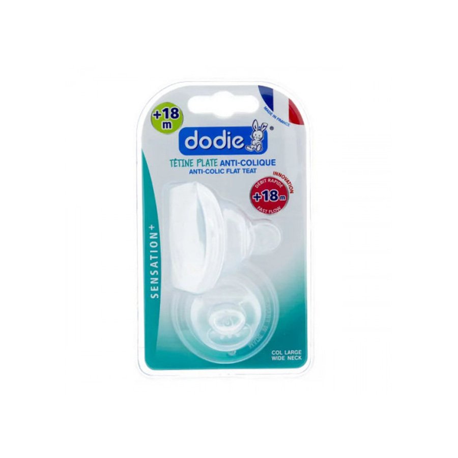 DODIE TET PLATE SENSATION+ ANTI COLIQUE +18M