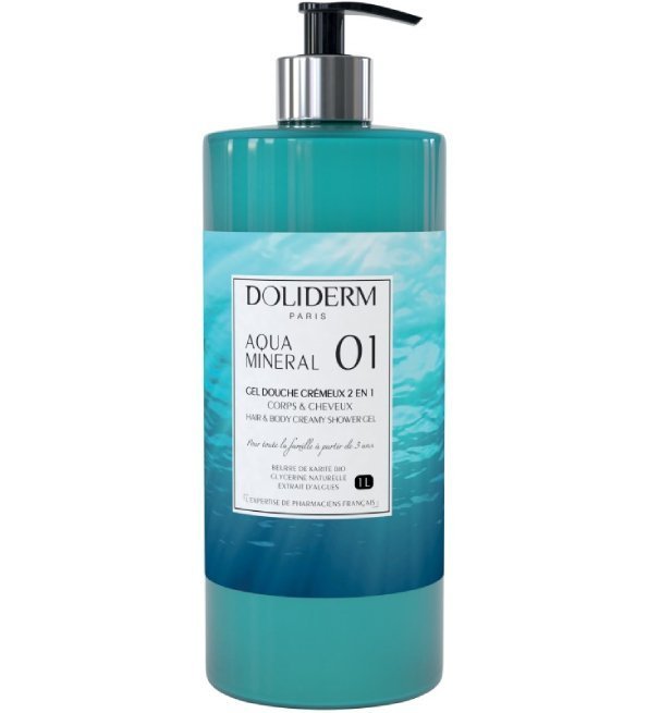 DOLIDERM GEL DOUCHE 01 AQUA MINERAL 1L