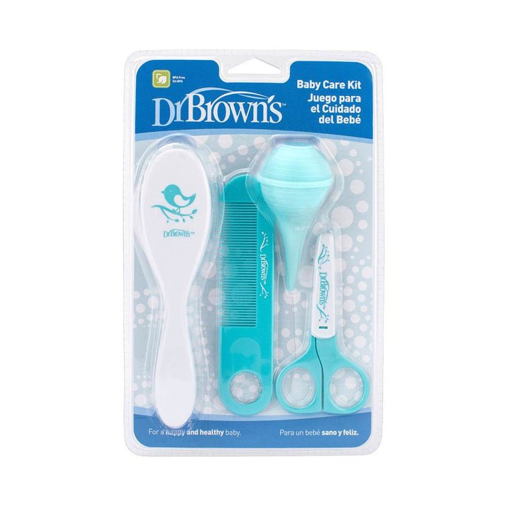 DR BROWNS BABY CARE KIT BRUSH+MOUCHE BB +COUPE ONGLE HG029