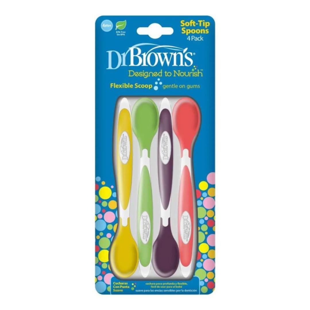 DR BROWNS SOFT TIP SPOON PACK *4 TF009