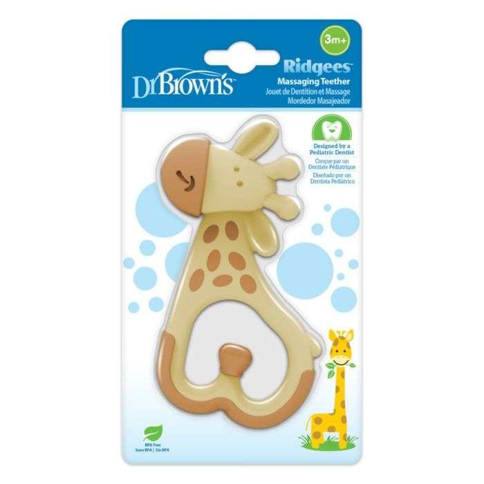 DR BROWNS ANNEAU DE DENTITION GIRAFE 3M+ TE450