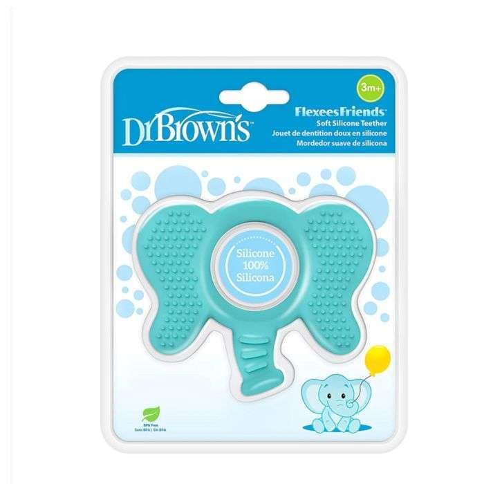 DR BROWNS FLEXEES ANNEAU DE DENTITION BLEU TE102