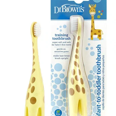 DR BROWNS BROSSE A DENT INFANT-TO-TOLDDLER TOOTHBRUSH HG013