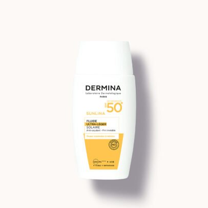 DERMINA SUNLINA FLUIDE SOLAIRE ULRA LEGER SPF 50+ 50ML