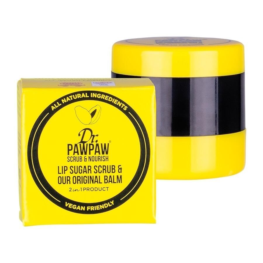 DR PAWPAW LIP SCRUB AND LIP BALM DUO 16G
