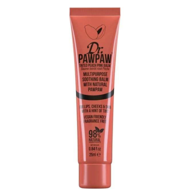 DR PAWPAW TINTED PEACH PINK BALM 25ML