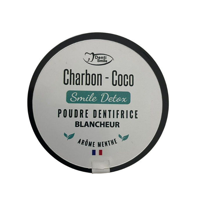 DENTI SMILE CHARBON-COCO POUDRE DENTIFRICE 10G NEW