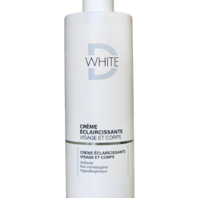 D WHITE CREME ECLAIRCISSANTE VISAGE ET CORPS 400ML