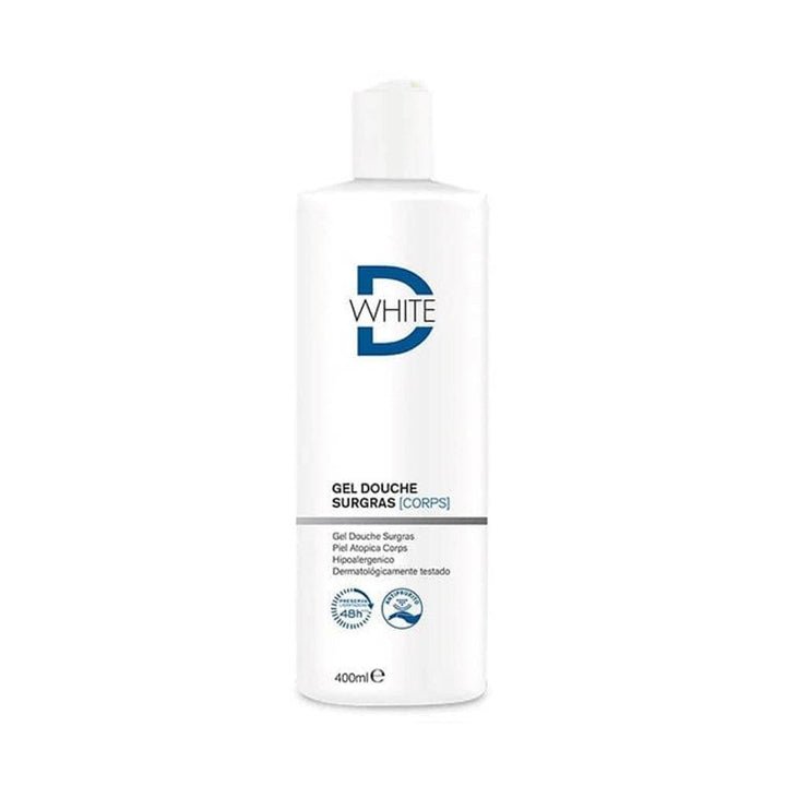 D WHITE GEL DOUCHE SURGRAS VISAGE ET CORPS 400ML