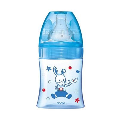 DODIE BIBERON INITIATION + BLEU BATEAU 0-6M 150ML
