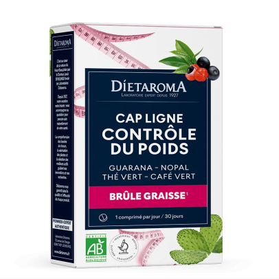 DIETAROMA CAP LIGNE BRULE GRAISSE 30 COMPRIMES