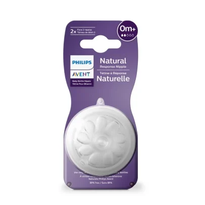 AVENT 2 TETINES NATURAL REPONSE 0M+ SCY962/02