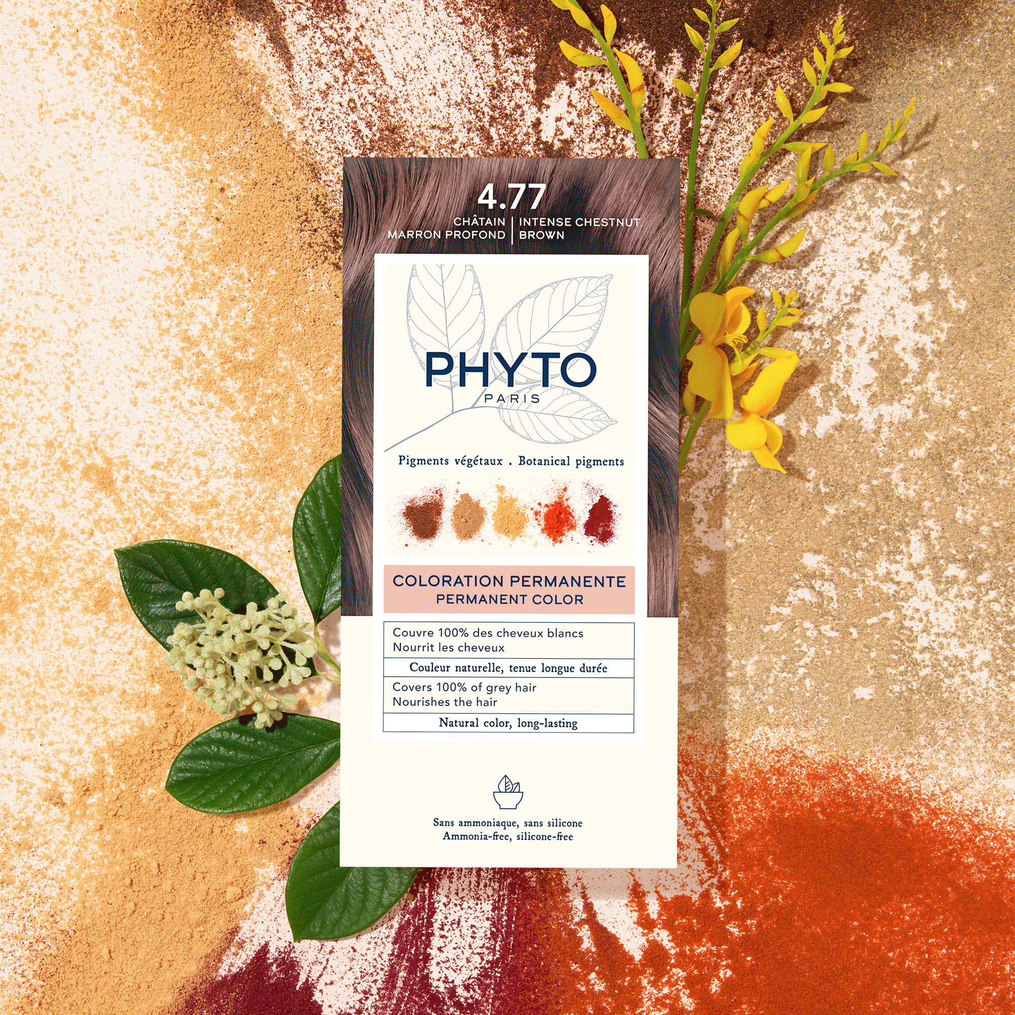 PHYTO PHYTOCOLOR COLORATION PERMANENTE 5 CHATAIN CLAIR