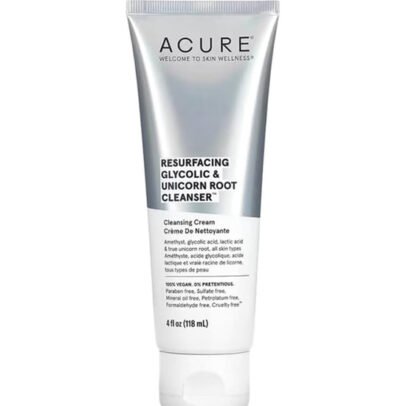 ACURE RESURFACING GLYCOLIC & UNICORN ROOT CLEANSER 118ML