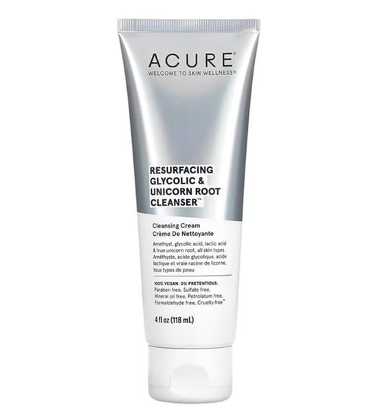 ACURE RESURFACING GLYCOLIC & UNICORN ROOT CLEANSER 118ML