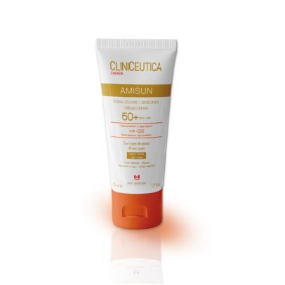 CLINICEUTICA AMISUN ECRAN SOLAIRE TEINTE LEGERE SPF50+ 50ML
