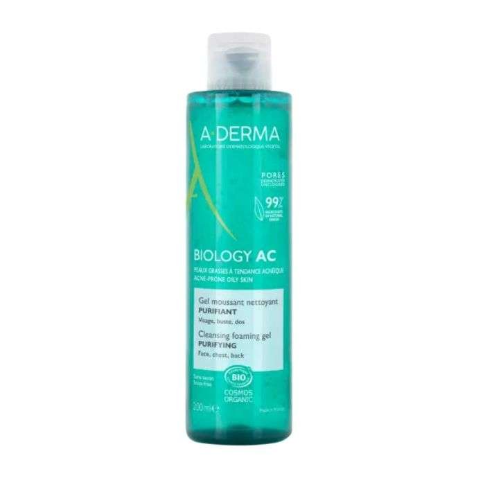 A-DERMA BIOLOGY AC GEL MOUSSANT NETTOYANT 200ML