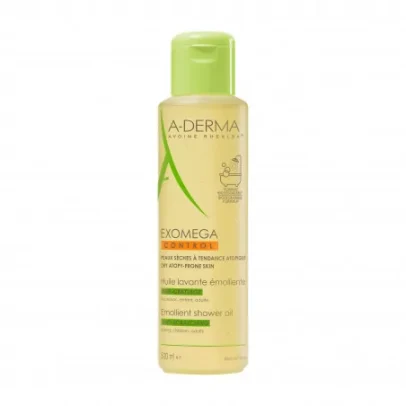 A-DERMA EXOMEGA CONTROL HUILE LAVANTE EMOLLIENTE ANTI GRATTAGE 500ML NEW