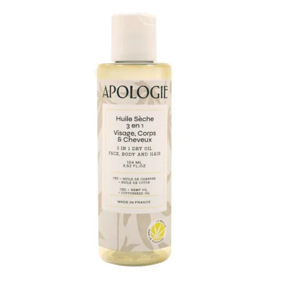 APOLOGIE HUILE SECHE 3EN1 VISAGE CORPS & CHEVEUX 104ML