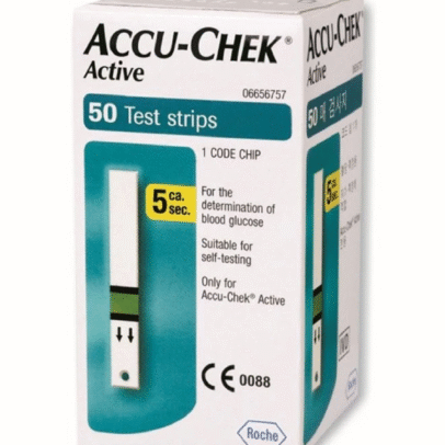 ACCU CHEK ACTIVE BANDELETTES /50