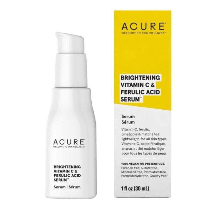 ACURE BRIGHTENING VITAMIN C & FERULIC ACID SERUM 30ML