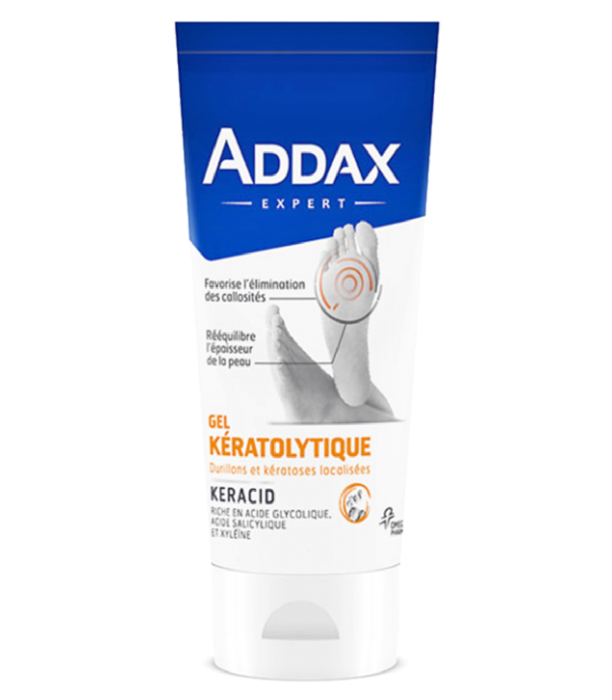ADDAX KERACID GEL KERATOLYTIQUE PIEDS CALLOSITES