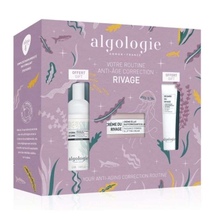 ALGOLOGIE COFFRET ANTI AGE DU RIVAGE CREME 50ML+ REGARD DU RIVAGE 15ML