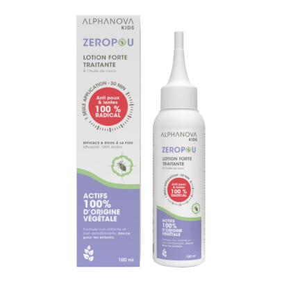 ALPHANOVA KIDS ZEROPOU LOTION ANTI POUX ET LENTES 100ML