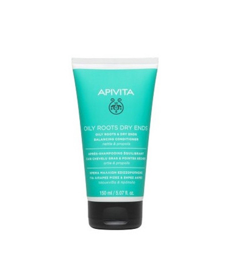 APIVITA APRES SHAMPOING EQUILIBRANT ORTIE & PROPOLIS RACINES GRASSES 150ML