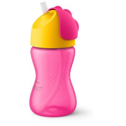 AVENT TASSE ROSE A PAILLE 300ML 12M+ 798/02
