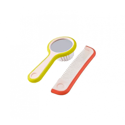 BEBE CONFORT BROSSE MIROIRE+PEIGNE BLEU REF 3106204200