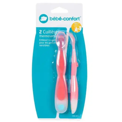 BEBE CONFORT 2 CUILLERES SOUPLES THERMOSENSIBLES REF3105206400