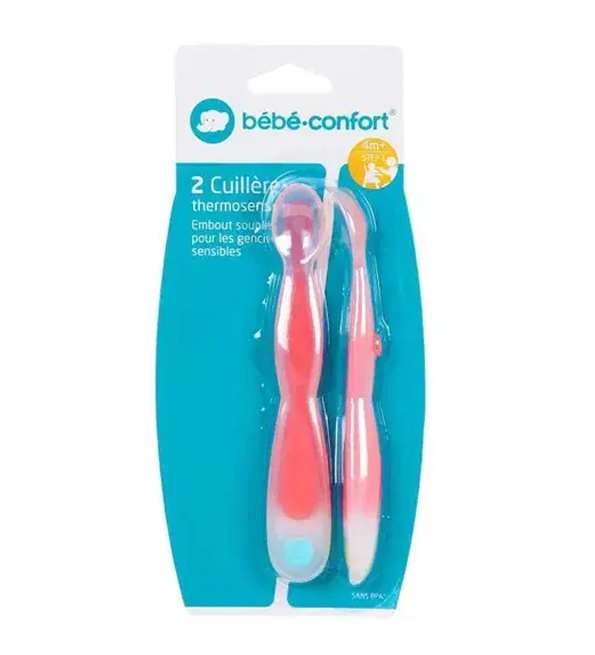 BEBE CONFORT 2 CUILLERES SOUPLES THERMOSENSIBLES REF3105206400