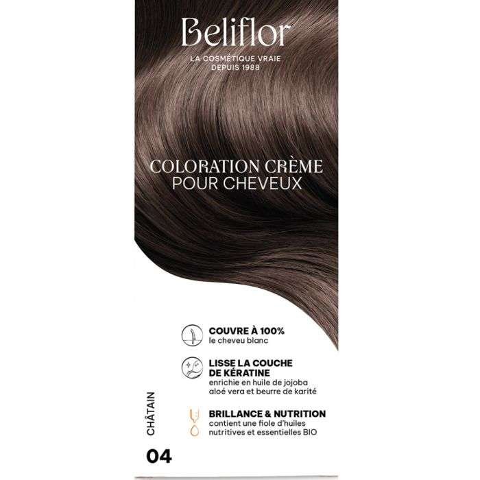 BELIFLOR COLORATION 04 CHATAIN