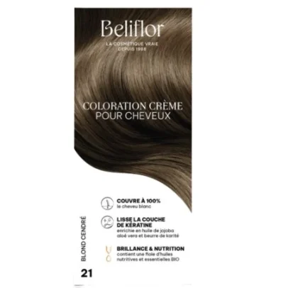 BELIFLOR COLORATION 21 BLOND CENDRE