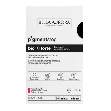BELLA AURORA BIO 10 FORTE PIGMENT PEAU NORMALE A SECHE 30ml