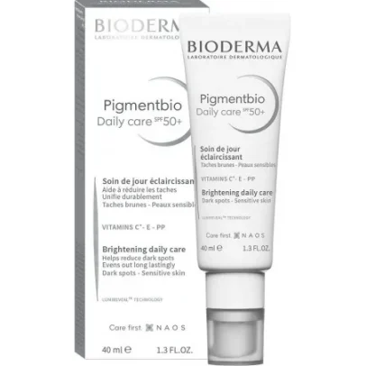 BIODERMA COFFRET PIGMENTBIO DAILY CARE CREAM SPF50+ 40ML+ PIGMENTBIO FOAMING CREME 200ML...