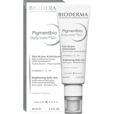 BIODERMA COFFRET PIGMENTBIO DAILY CARE CREAM SPF50+ 40ML+ PIGMENTBIO FOAMING CREME 200ML...